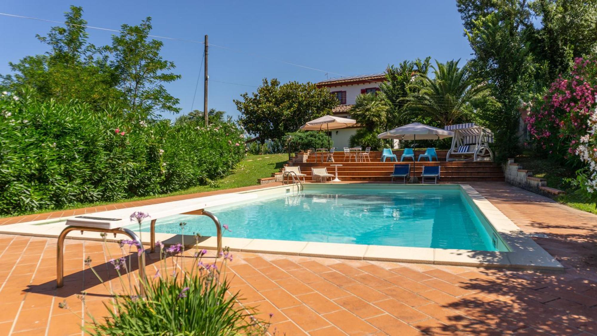 Villa Nerone B&B Lorenzana Luaran gambar